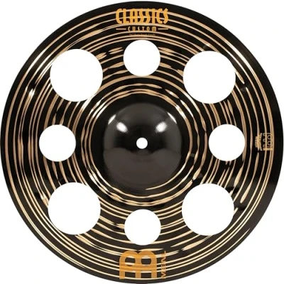 Imagen de Meinl Cymbals Classics Custom Dark Plato Trash Crash de 14 pulgadas (35,56cm) Platillos Batería Bronce B12, Acabado Oscuro (CC14DATRC)