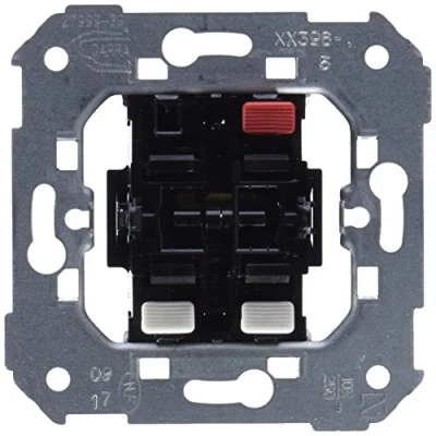 Imagen de Simon 75398 39 1 interruptor , 10AX, 250V con Sistema de conexión Terminal rápido, 250 V, Blanco