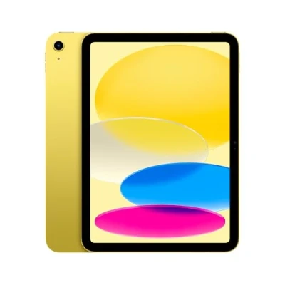 Imagen de Apple iPad (11ªgen), 128GB, Amarillo, WiFi, 10.9&quot;, Retina, Chip A16 Bionic, iPadOS 18, Cable de carga USB‑C, Sin Adaptador corriente