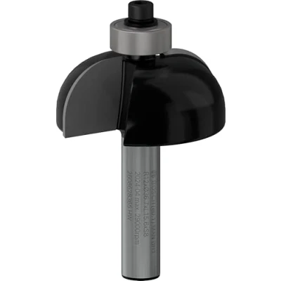 Imagen de Bosch Professional 2 608 628 365 Fresas para medias cañas 8 mm, R1 12 D 36,7 L 16 G 58 mm (pack de 1)