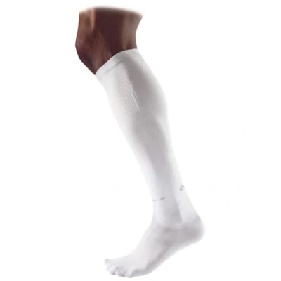 Imagen de Mc David Recovery Elite Calcetín de Compresión, Unisex Adulto, Blanco, M