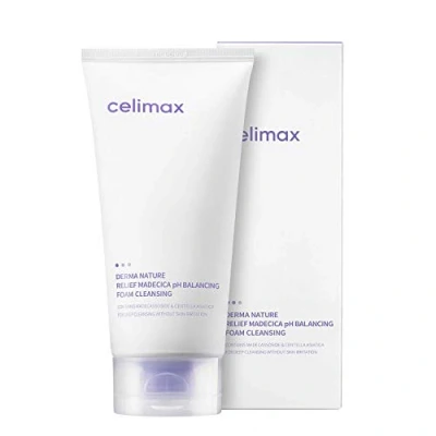 Imagen de [celimax] Derma Nature Relief Madecica Espuma limpiadora para pieles sensibles, 150 ml