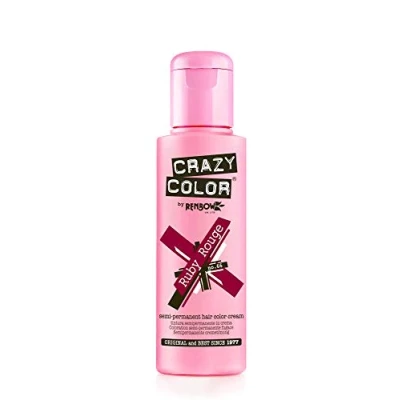 Imagen de Crazy Color Ruby Rouge Nº 66 Crema Colorante del Cabello Semi permanente