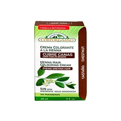 Imagen de Corpore Sano CR.COLORANTE HENNA CASTAÑO 60ml