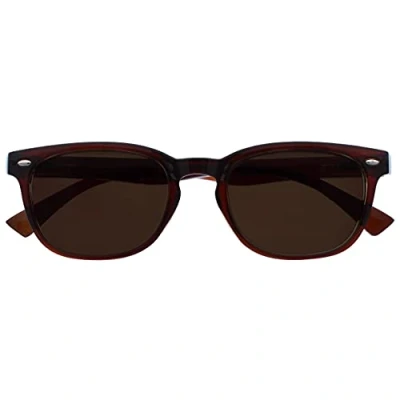Imagen de UV Reader Marrón Lectores De Sol Gafas Lectura UV400 Estilo Diseñador Hombres Mujeres UVSR015 +2,00