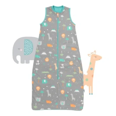 Imagen de schlummersack saco de dormir infantil para bebé, verano, 130 cm, fino, safari, 1,0 tog, 1 primavera