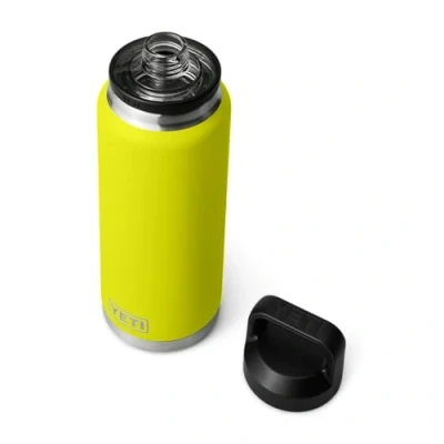 Imagen de YETI Rambler Bottle Chug, Vacuum Insulated Stainless Steel with Chug Cap, Firefly Yellow, 36 oz (1065 ml)