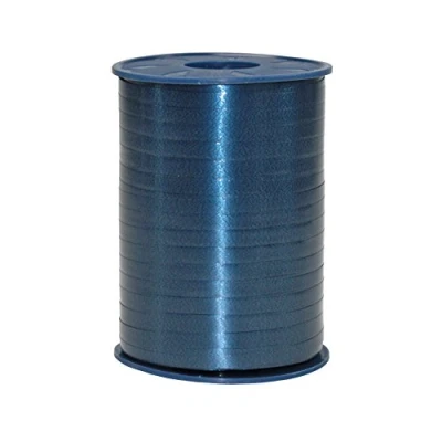 Imagen de C.E. PATTBERG cinta regalo color azul oscuro, 250 m de embalar para rizar, 10 mm ancho manualidades, decoración y envolver regalos cualquier ocasión