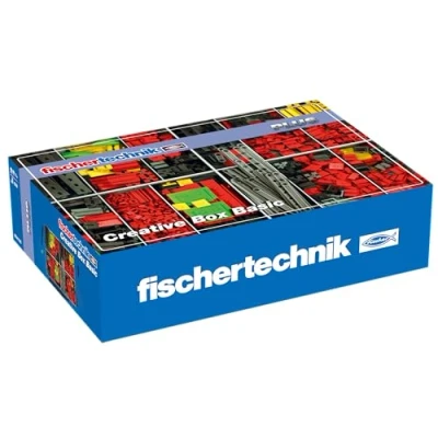 Imagen de fischertechnik Creative Box Basic 554195 juego de construcción con 630 piezas, kit para niños a partir 7 años