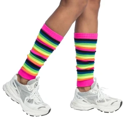 Imagen de BOLAND 01719 calentadores arco iris, disfraz, One size , color/modelo surtido