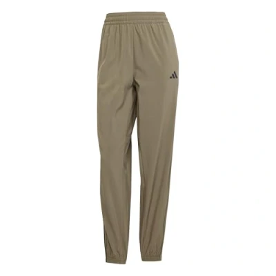 Imagen de adidas Performance Train Essentials 3STRIPES Pantalones deportivos, Mujer, Talla: XXL, Olive strata/black