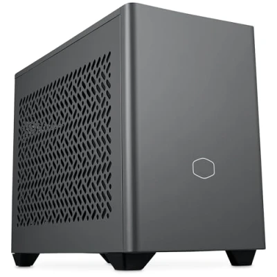 Imagen de Cooler Master NR200P MAX V2 Caja PC Mini ITX SFF Refrigeración AIO 280mm, PSU 850W SFX Gold ATX3.0, Diseño Mejorado, Admite GPU Grandes, Cable Riser PCIe4.0, Puerto USB3.2 Gen2x2 Tipo C Enchufe UE