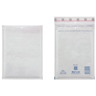 Imagen de Bolsas con forro de burbujas blancas Mail Lite D/1 180 x 260 mm, paquete 1