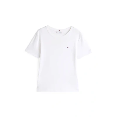 Imagen de Tommy Hilfiger NEW SLIM CODY Camiseta básica, Mujer, Talla: XXS, Ecru