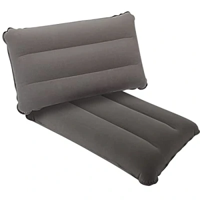 Imagen de SUTAFOR 2X Almohadas de Viaje Almohada Inflable Playa Cómodo para Dormir Ultraligera Camping, Senderismo o Montañismo, 44x28 cm
