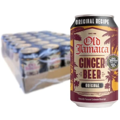 Imagen de Antiguo Jamaica Ginger Beer 330ml (paquete de 24 x 330 ml)