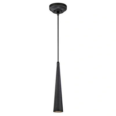 Imagen de Westinghouse Lighting One Light Indoor Pendant Lámpara de Techo Integrado, Negro