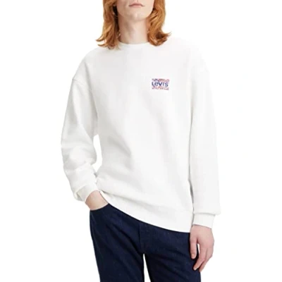 Imagen de Levi&#039;s Relaxd Graphic Crew, Hombre, Tie dye Sw Crew White, XL