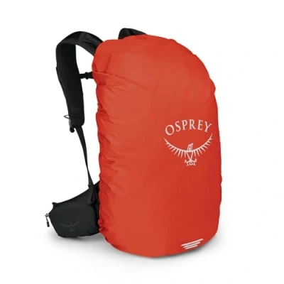 Imagen de Osprey Cubiertas y Aircovers Accesorios para exteriores viajes Diseño duradero Protección en condiciones húmedas o durante el viaje sostenible, Mars Orange, Cubierta lluvia, XS