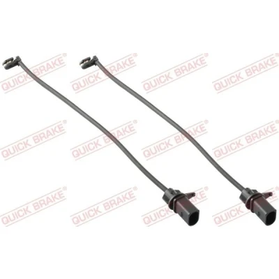 Imagen de QUICK BRAKE WS 0302 A Sensor de Desgaste Pastillas Frenos Kit ejes AUDI: A6 C7 Avant, Q5, A7 Sportback