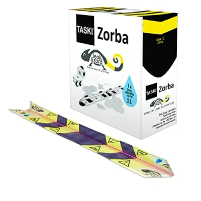 Imagen de TASKI 7523269 Diversey Zorba Tiras de contención derrames lagarto, en caja