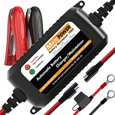 Imagen de MOTOPOWER MP00206A 12V 1.5A Totalmente automático Cargador de batería/Mantenedor automóviles, Motocicletas, vehículos Todo Terreno, Ellos, los RVs Powersports, Paseos en Bote y más