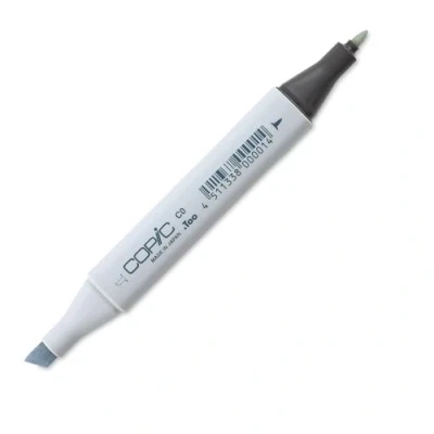 Imagen de Copic Classic C 0, Gris frío nº Rotulador Doble con Punta Mediana y Fina