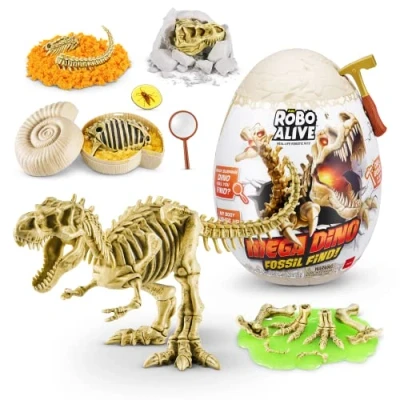 Imagen de Robo Alive Mega Dino Fossil Find por ZURU, T Rex, 3+ años, CTIM