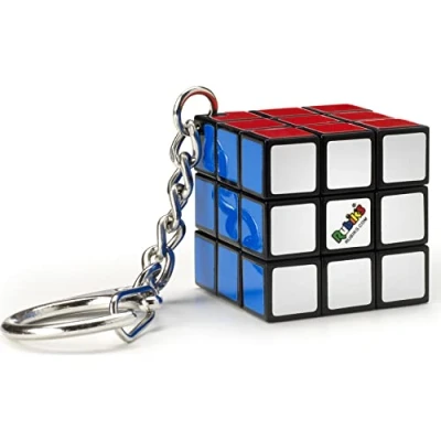 Imagen de Rubik&#039;s 6064001 Llavero de Cubo con diseño Cubo, Multicolor, 3 x cm