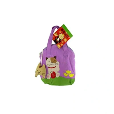 Imagen de lachineuse Bolso de Mano Gato la Felicidad