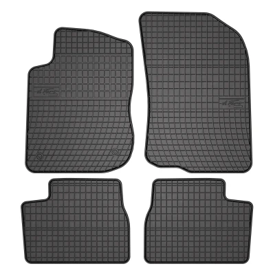 Imagen de FROGUM 0640 Juego de alfombrillas suelo Caucho delante y detrás 4 negro Adaptado PEUGEOT: 208 I Hatchback, 2008 Familiar