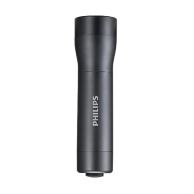 Imagen de PHILIPS SFL4001T/10 Linterna LED, 170 Lúmenes, Hasta 12 Horas de Reproducción, Resistente al Agua IPX4, Color Negro (4 Pilas AAA Incluidas)