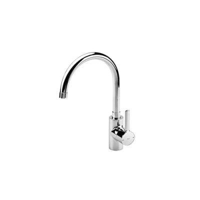Imagen de Roca,Targa,Grifería monomando para cocina con caño giratorio,A5A8460C00