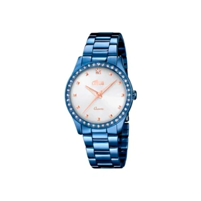 Imagen de Reloj Lotus para Mujer 18254/A Outlet Caja de Acero Inoxidable 316l Azul Correa