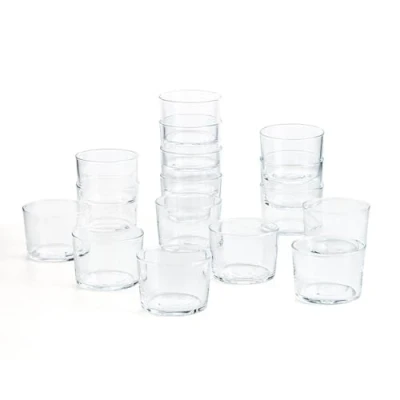 Imagen de Luminarc chiquito, Set 16 vasos cristal chiquito 23 cl