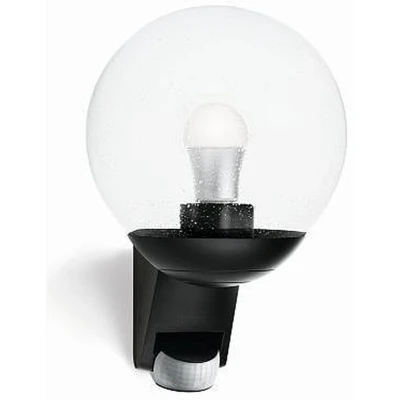 Imagen de Steinel Sensor Lámpara para el Exterior L 585 con Sensor, MAX 60 W, Portalámpara E27, IP44, 180 Grad Ángulo de detección, Negro 005535