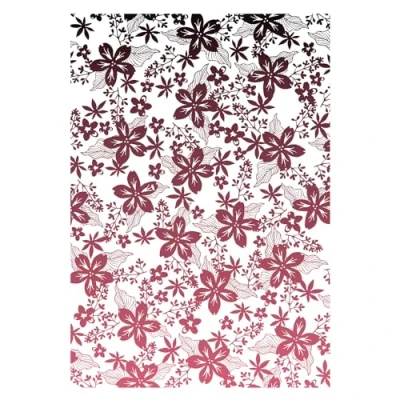 Imagen de Sizzix Juego de Sellos Transparentes, Forma pétalos, Stacey Park, Clear, One size