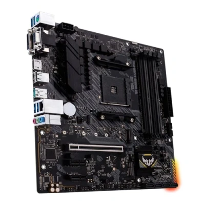 Imagen de ASUS TUF Gaming A520M PLUS WiFi Placa Base de Micro ATX AMD B550 Ryzen AM4, M.2, Wi Fi 802.11ac, SATA 6 Gbps, USB 3.2 Gen. 1, Gbps y Conectores Aura direccionables 2 Gen