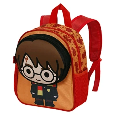 Imagen de Harry Potter Bobblehead Mochila Pocket, Naranja, 22 x 28 cm, Capacidad 6 L
