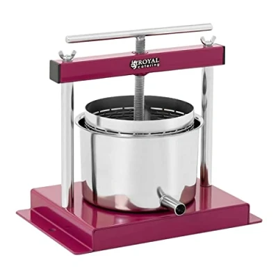 Imagen de Wiesenfield RCWP 3L Exprimidor, manual, acero inoxidable, 3 l, con bandeja de recogida tubo flujo