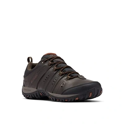 Imagen de Columbia Woodburn 2 Waterproof (Impermeable) Zapatos de Senderismo Bajos Hombre, Marrón (Cordovan x Cinnamon), 41.5 EU