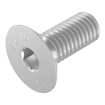 Imagen de Tornillo avellanado SECCARO M6 x 16 mm, acero inoxidable V2A VA A2, DIN 7991 / ISO 10642, hexágono interior, 20 piezas