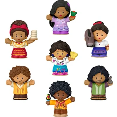 Imagen de Fisher Price Little People Juego de figuras Disney Encanto, 7 personajes para preescolar niños a partir 18 meses (exclusivo Amazon)
