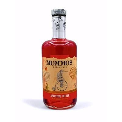 Imagen de Mommos Aperitivo bitter 0.0% Bebida espirituosa Sin alcohol Alternativa licor azúcar Premium 700 ml