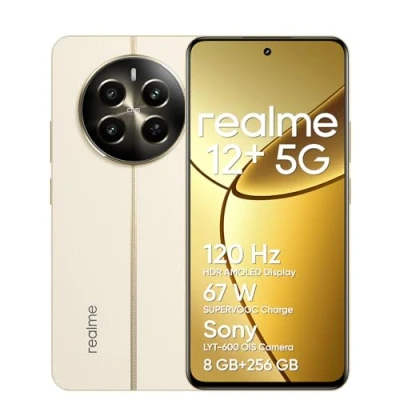 Imagen de realme 12+ Teléfono Móvil 5G, 8+256GB, Cámara para Retratos Sony LYT 600 OIS, Pantalla AMOLED ultrafluida de 120 Hz, Conjunto Chips Dimensity 7050 5000 mAh, NFC, Verde, no Incluye Adaptador