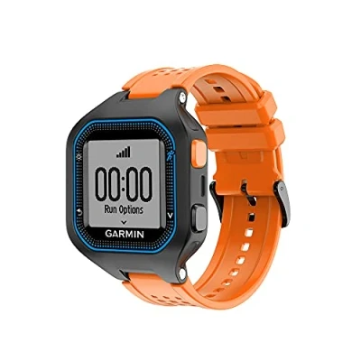 Imagen de WIIKAI Compatible con Garmin Forerunner 25 Correas para Relojes, Correa de Pulsera Reemplazo.(Naranja)