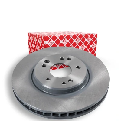 Imagen de FEBI BILSTEIN 10686 Disco de freno Eje delantero 300 28,3 5 112 ventilación interna revestido MERCEDES BENZ: SL Cabrio, Clase E Berlina, W124 Berlina