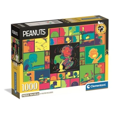 Imagen de Puzzle clementoni 1000 peanuts 2025 compact box