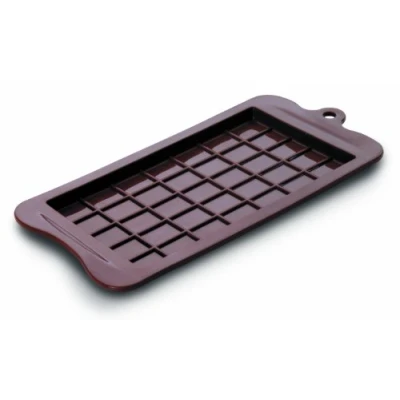 Imagen de Ibili Molde Tableta DE Chocolate, Stainless Steel, marrón, 18.5 x 9.5 2 cm