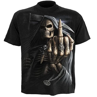 Imagen de Spiral M101 Camiseta, Negro, XXL para Hombre